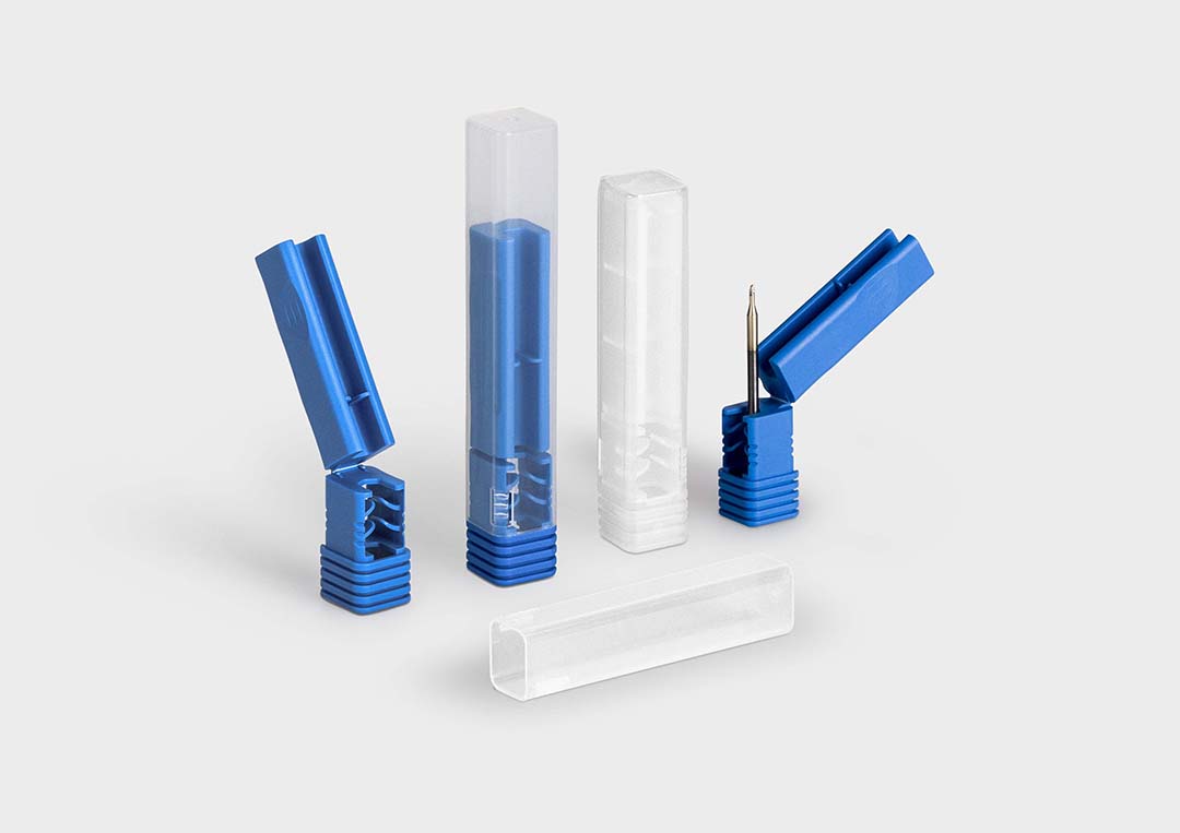 MicroBox MB 1 MicroBox MB 1: a high quality single packaging for micro tools, precision milling cutters and drills.